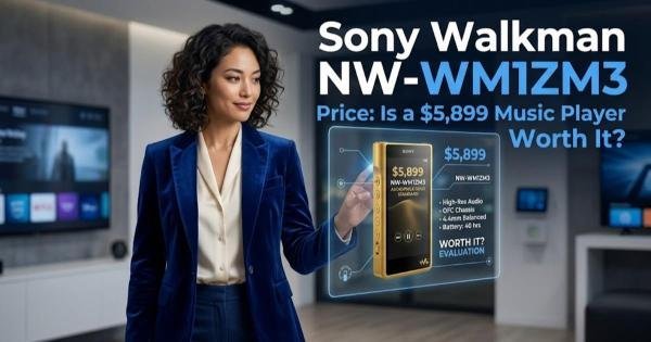 Sony Walkman NW-WM1ZM3 Price: Is a $5,899 Music Player Worth It?
