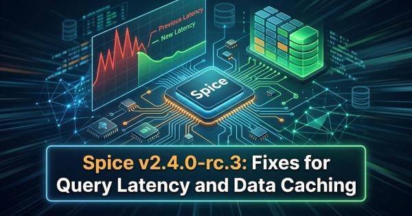 Spice v2.4.0-rc.3: Fixes for Query Latency and Data Caching