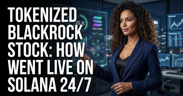 Tokenized BlackRock Stock: How BLK Went Live on Solana 24/7
