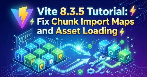 Vite 8.3.5 Tutorial: Fix Chunk Import Maps and Asset Loading