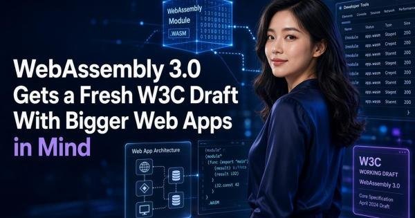 WebAssembly 3.0 Gets a Fresh W3C Draft With Bigger Web Apps in Mind