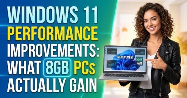 Windows 11 Performance Improvements: What 8GB PCs Actually Gain