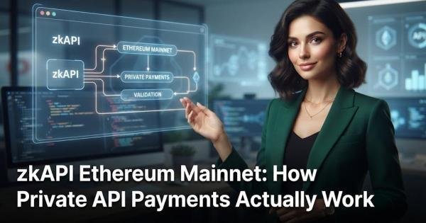 zkAPI Ethereum Mainnet: How Private API Payments Actually Work