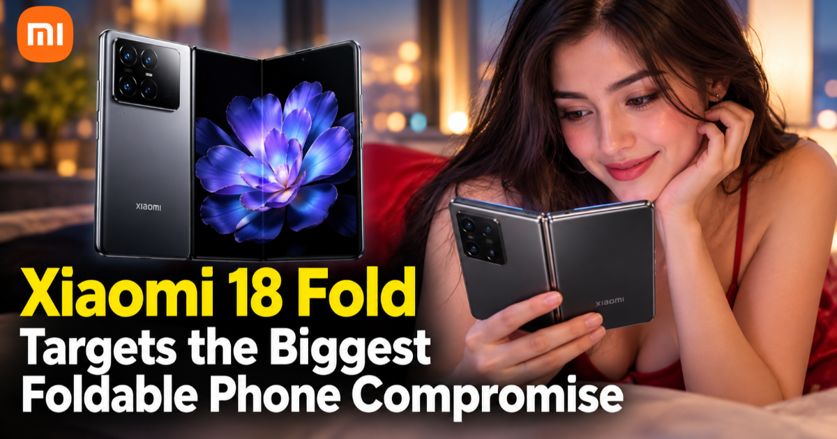 Xiaomi 18 Fold Targets the Biggest Foldable Phone Compromise